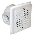 Atlaspool Ø90 Kare Dip Süzgeci – (ABS)