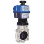 Elektrik Aktüatörlü PVC Ø 110 mm Kelebek Vana