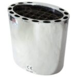 fin tech Round Model 8 kW Sauna Isıtıcısı